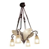 Degue art deco chandelier