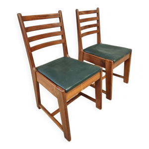 2 chaises de salle à - design