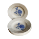 Six earthenware plates of Digoin and Sarreguemines 40s