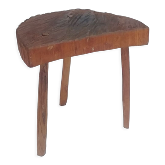 Brutalist tripod stool