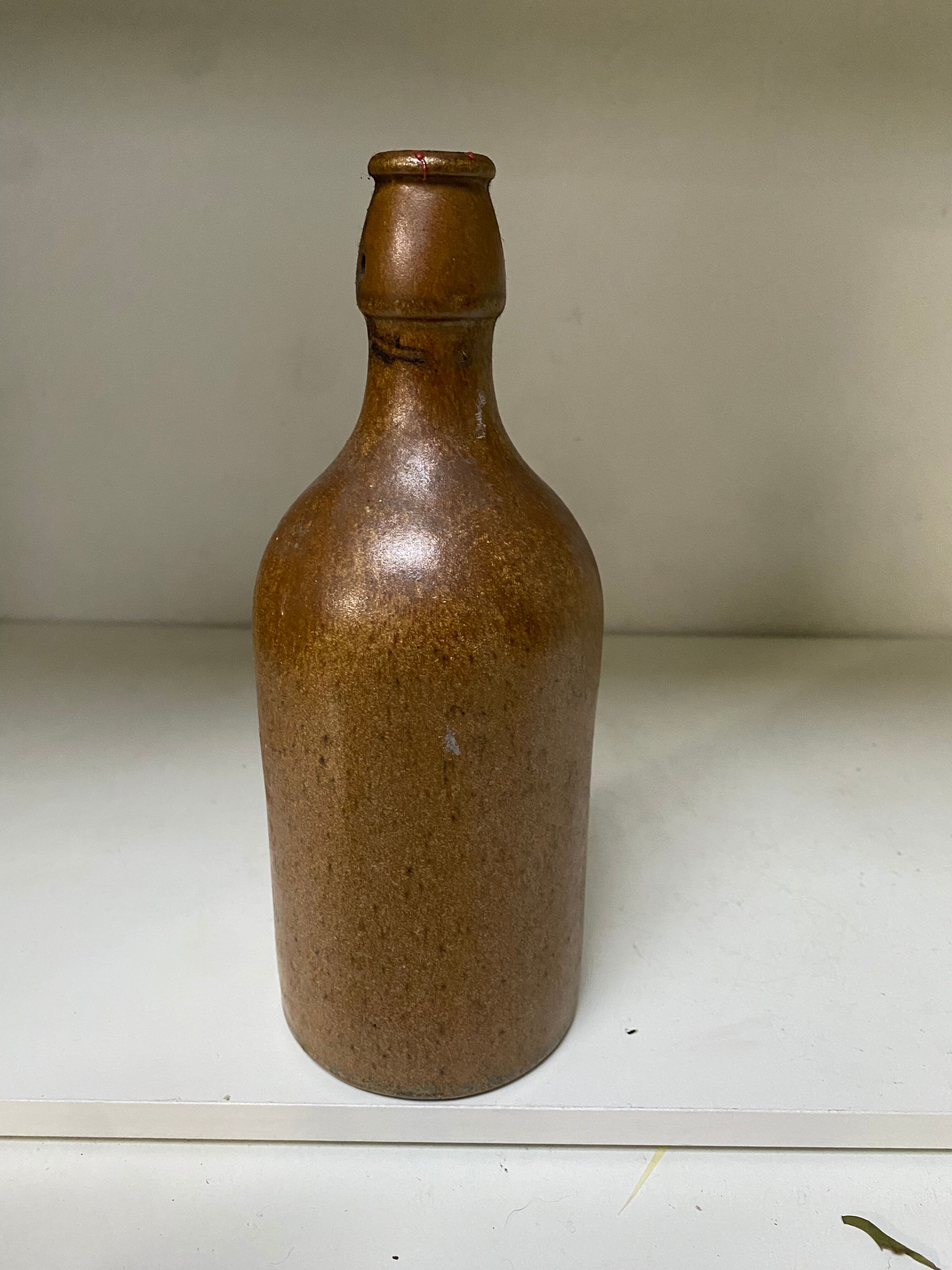 Old sandstone bottle