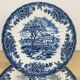 6 dessert plates Myott Meakin English ironstone terre de fer.