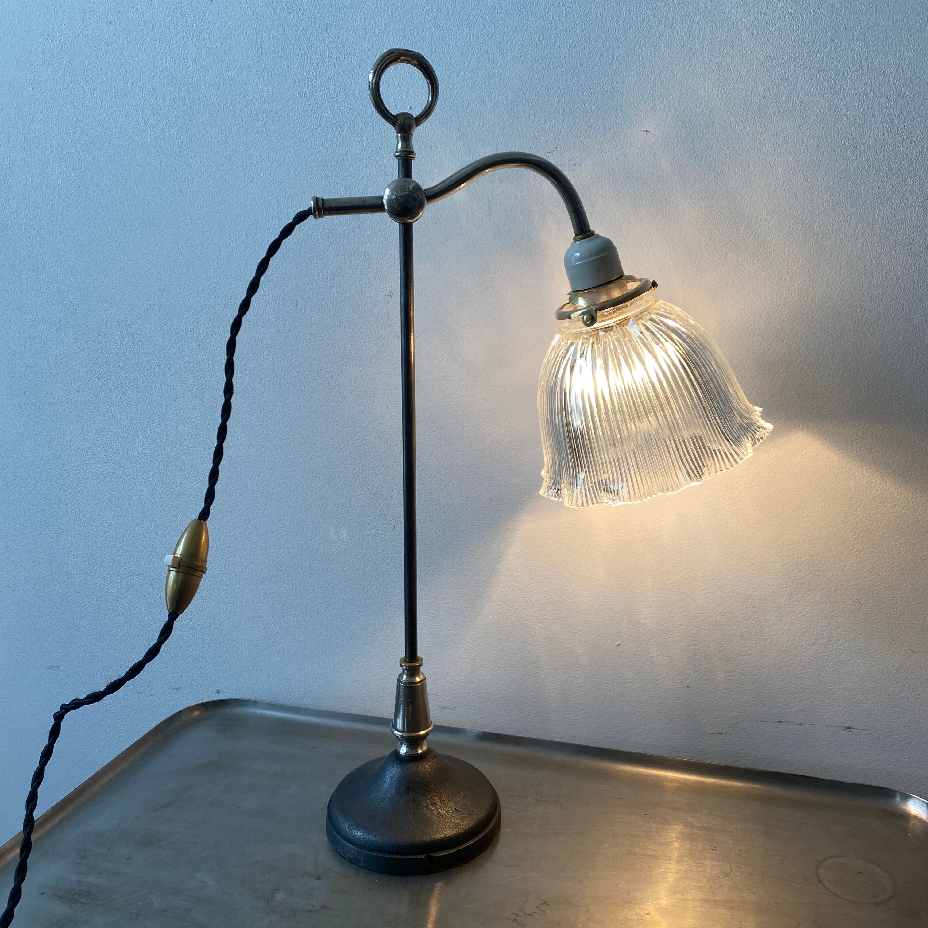Old vintage monix desk lamp