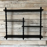 Blackened Napoleon shelf