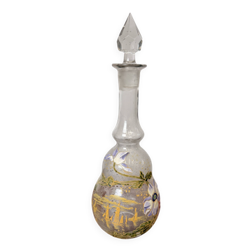 Antique Legras Carafe – Enamelled Glass – Art Nouveau