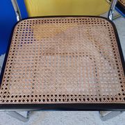 Series of 4 chairs B32, Marcel Breuer design