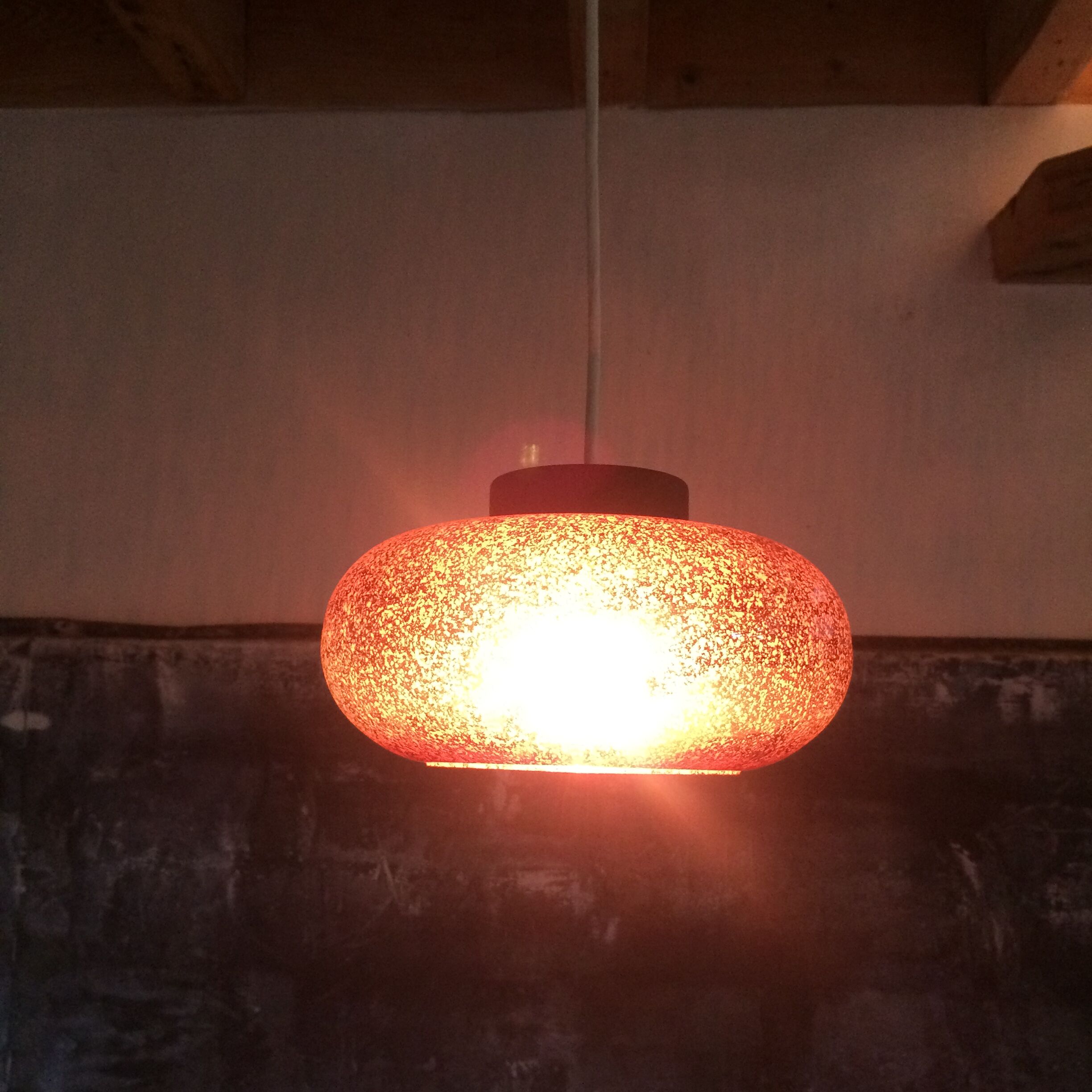 Violin glass hanging