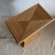 Column in rattan