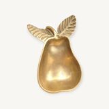 Pear-shaped pocket emptier in gilded brass