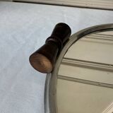 Plateau miroir rond