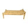 Chaise longue en osier