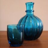 Night carafe and glass