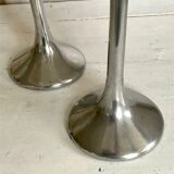 Pair of 70's design candlesticks