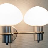 Space age double wall light from the 60s/70s