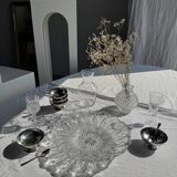 Vintage Diamond Point Flared Fruit Bowl or Salad Bowl D31