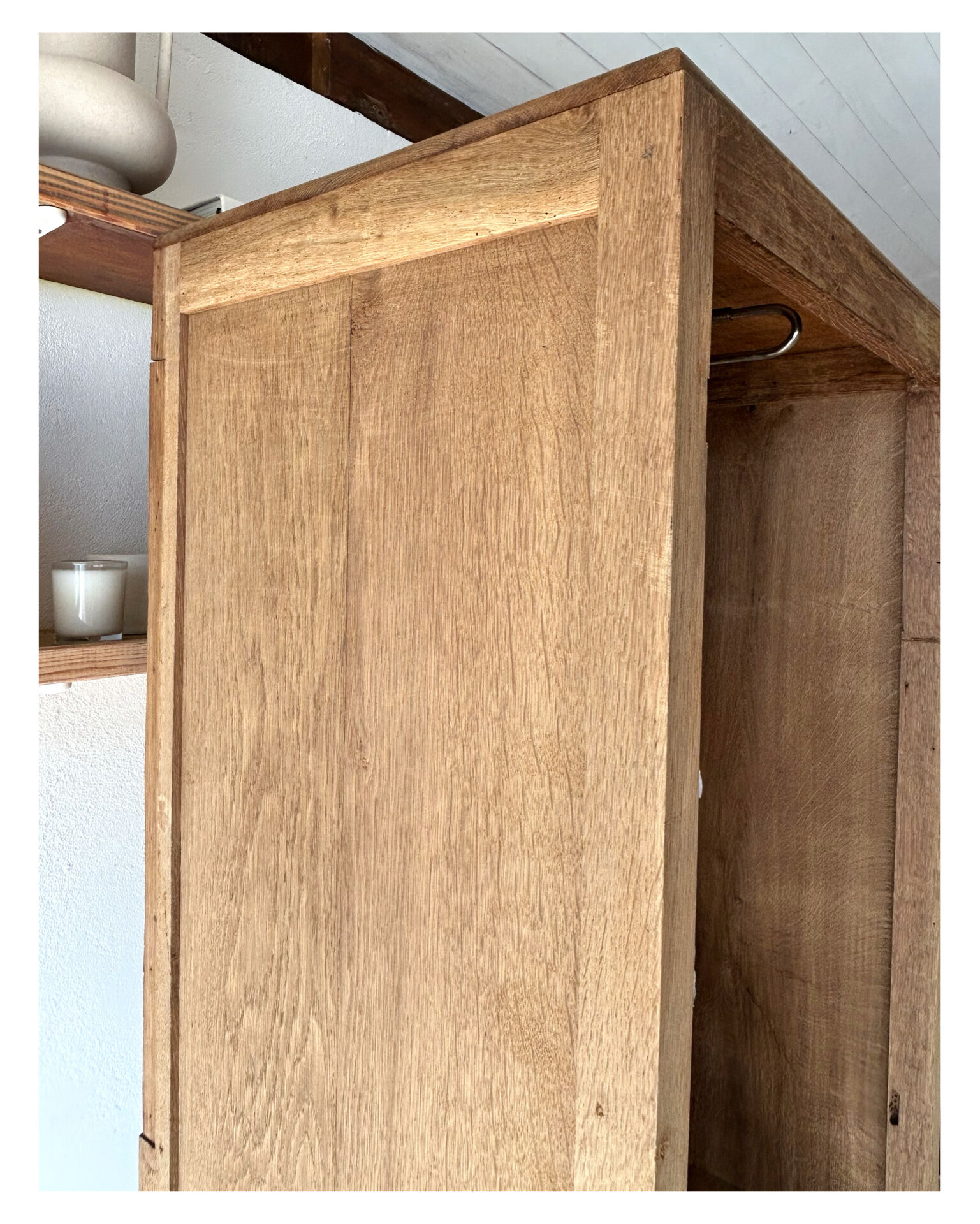 Asymmetrical Parisian wardrobe