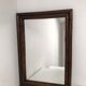 Vintage rattan mirror