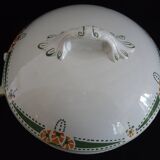 Soupière légumier Longwy art déco