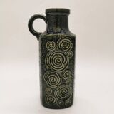 Large vintage ceramic vase Scheurich 70's