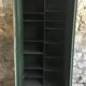 Riveted metal industrial workshop cabinet - vintage 1960s