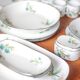 Limoges porcelain table service J.R.S Paradise bird, decor