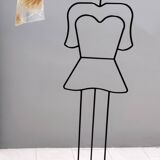 Orange Murano Glass and Brass Pendant by La Murrina, Italy, 1980s