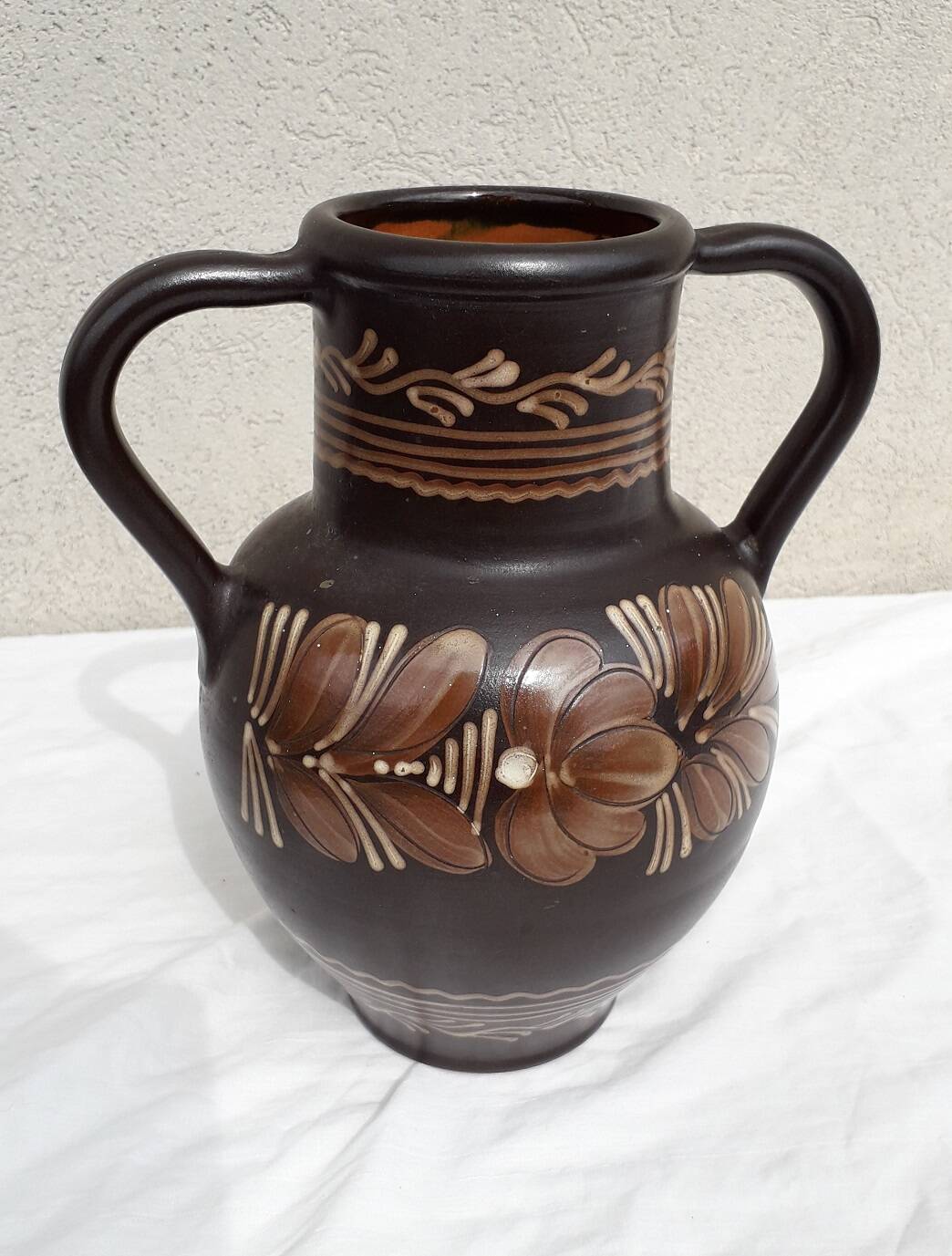 Brown vase