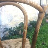 Bistro chair cannée