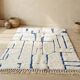 Traditional handmade Berber rug size 2/3 m