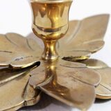 Vintage brass candle holder