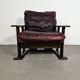 Brutalist armchair from the 1960s