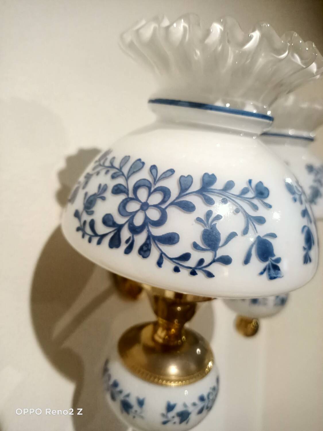 Vintage double wall light