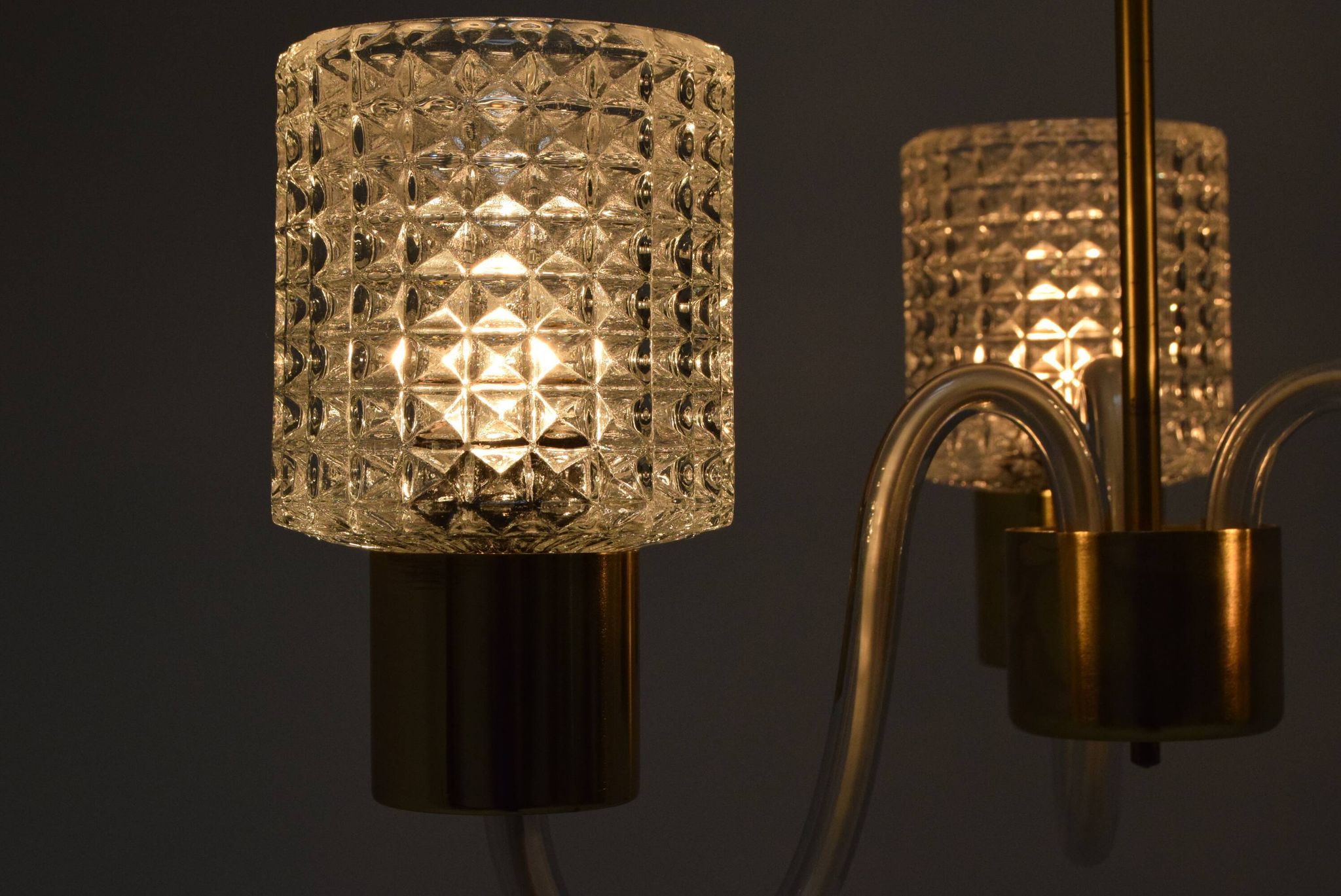 Lustre du milieu du siècle Kamenicky senov années 1960