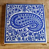 Pair of earthenware trivets