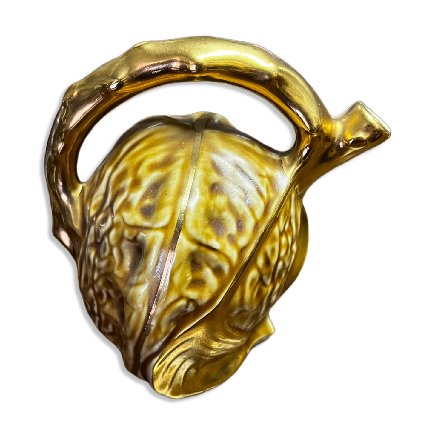 Carafe barbotine walnut liqueur