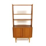 Scandinavian teak bookcase, Sweden, 1960