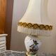 Painted ceramic table lamp