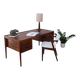 Vintage Danish Teak Table Lamp, 1960s