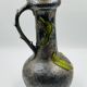 Large vintage floral relief vase