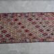Vintage Turkish kilim handwoven 51x104 cm