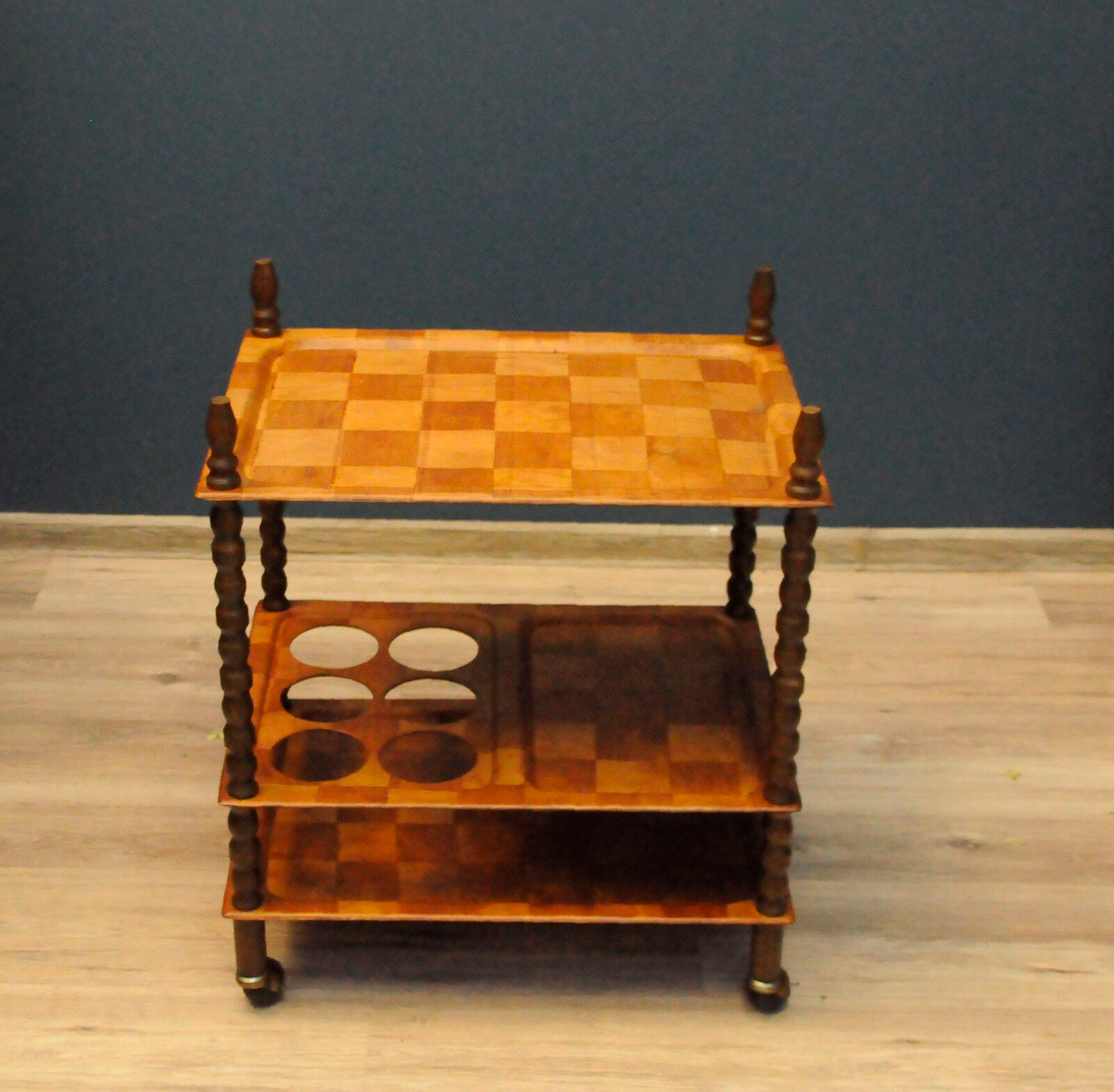 Scandinavian teak serving table