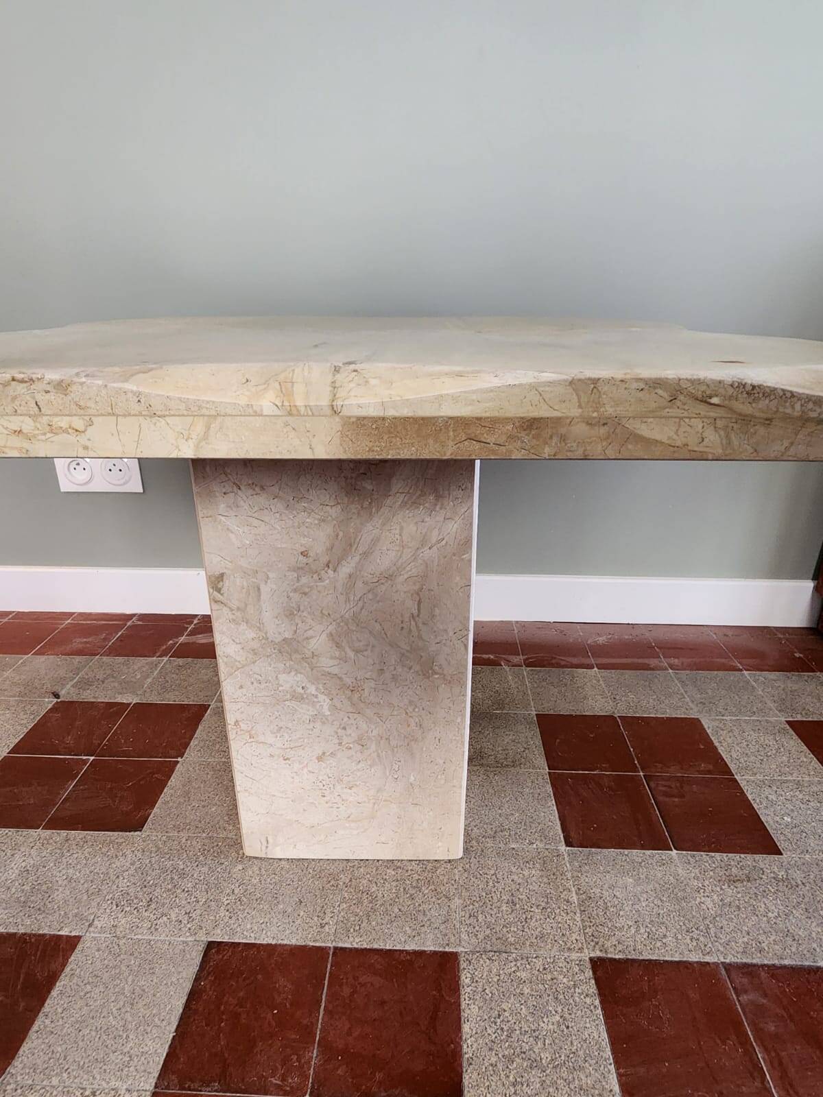 Marble coffee table