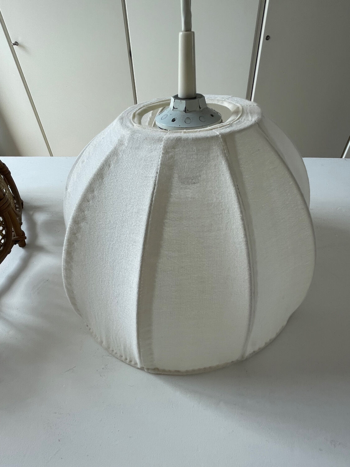 Bamboo and rattan suspension from the 60s/70s.