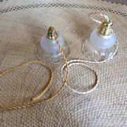 Set de 2 suspensions vintage