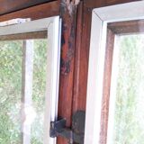 Double entrance door 227x142.2cm oak multi-point lock and its frame