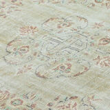 Anatolian handmade vintage rug 272 cm x 162 cm