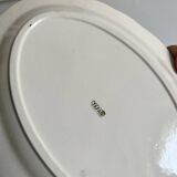 Japanese ceramic oval plate