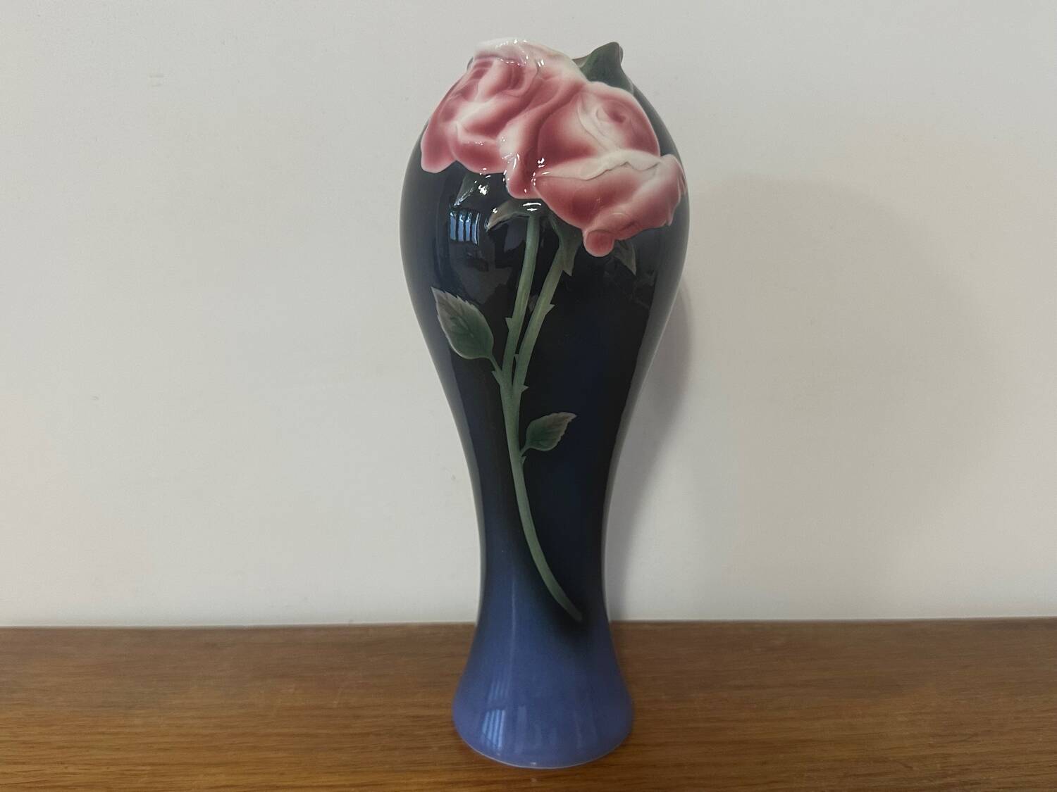 Art Nouveau porcelain vase signed Franz