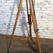 Vintage tripod theater spotlight, 1960s