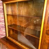 Renovated art deco display cabinet - credenz, 1930s